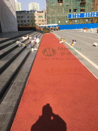 航天五一〇所 且末彩色路面