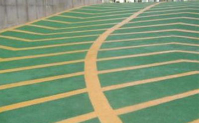 且末止滑车道材料